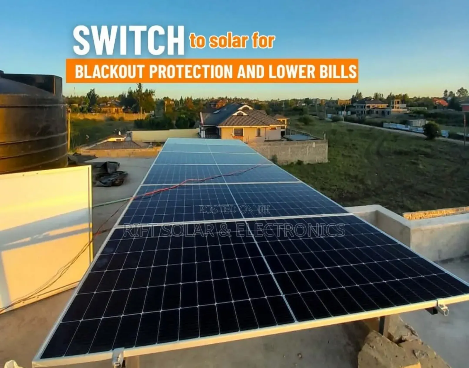12 Kva Hybrid Inverter - 15 KWH Lithium Battery - (16)610 Watts System