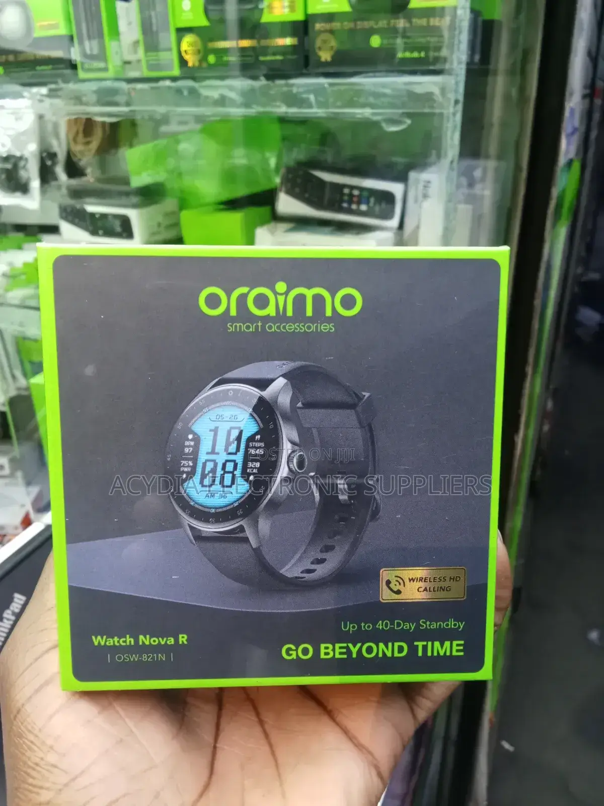 Oraimo Watch Nova R 1.39" Panda Glass Ip68 Waterproof Smart Watch