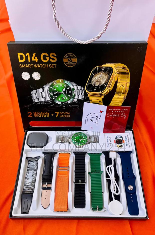 D14 Gs Smartwatch – Stylish Smart! Display: Tft Unisex Watches - main view
