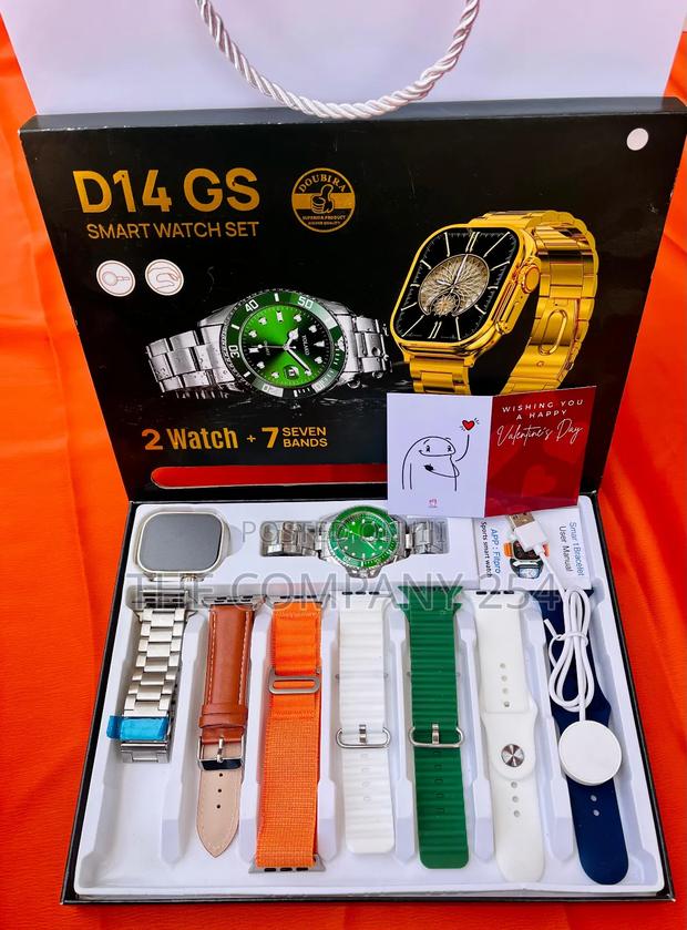 D14 Gs Smartwatch – Stylish Smart! Display: Tft Unisex Watches - thumbnail 4