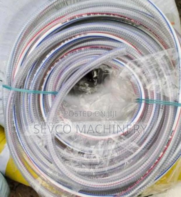 Heavy Duty 1.5" 30m Clear Wired Suction Pipe