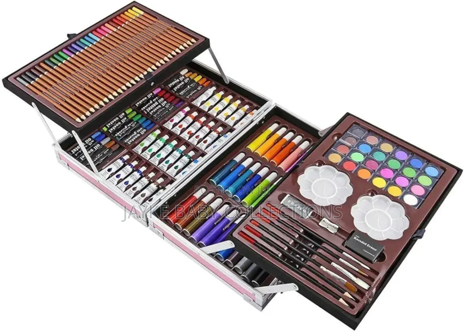 145pc Art Set in Case | Kids Teens Drawing Kit