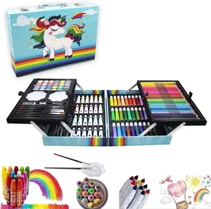 145pc Art Set in Case | Kids Teens Drawing Kit