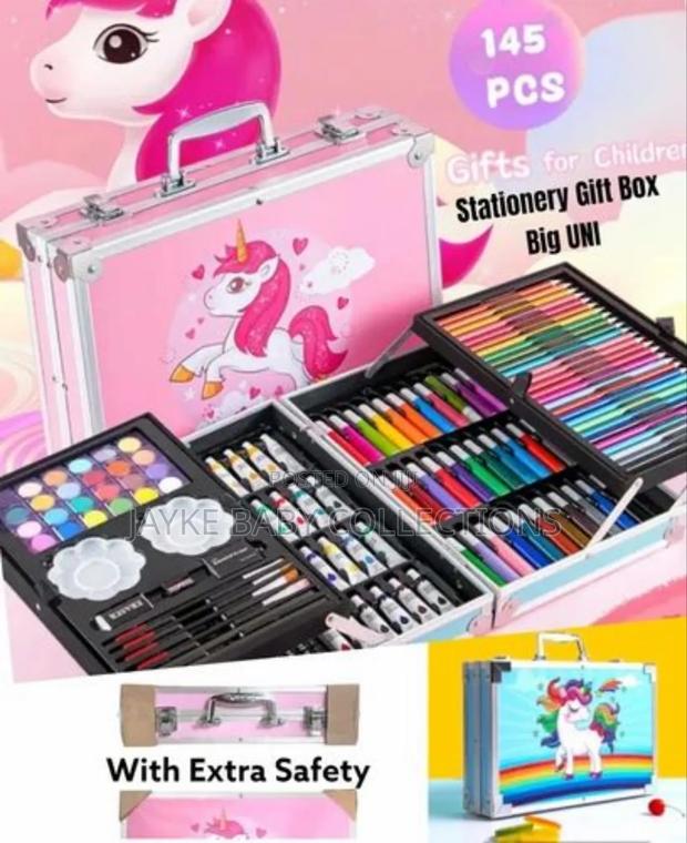 145pc Art Set in Case | Kids Teens Drawing Kit - thumbnail 6