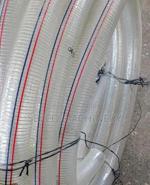 Heavy Duty 3" 30m Clear Wired Suction Pipe - thumbnail 2