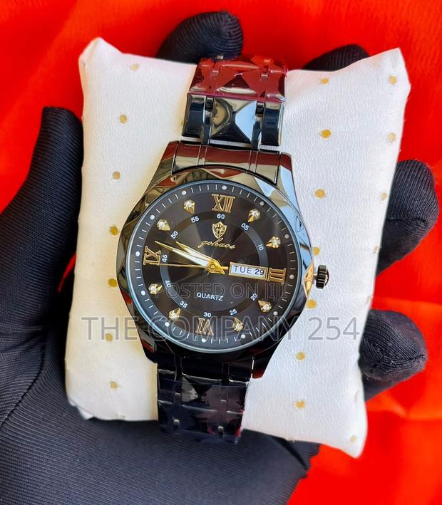 Gohuos 8801 Calendar Display. Stainless Luminous Display Watches - thumbnail 5