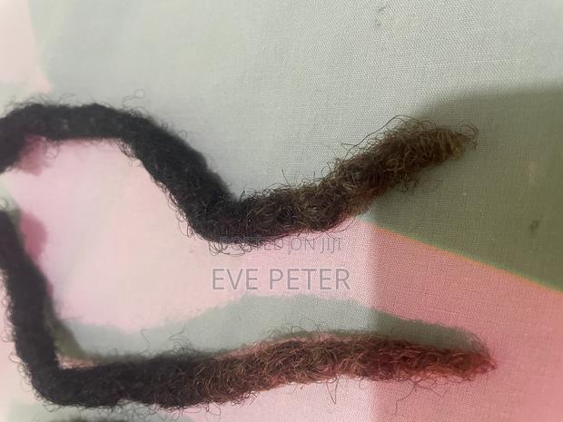 Premium 4c Dreadlocks With Highlighted Brown Tips - Ready To Install - thumbnail 9