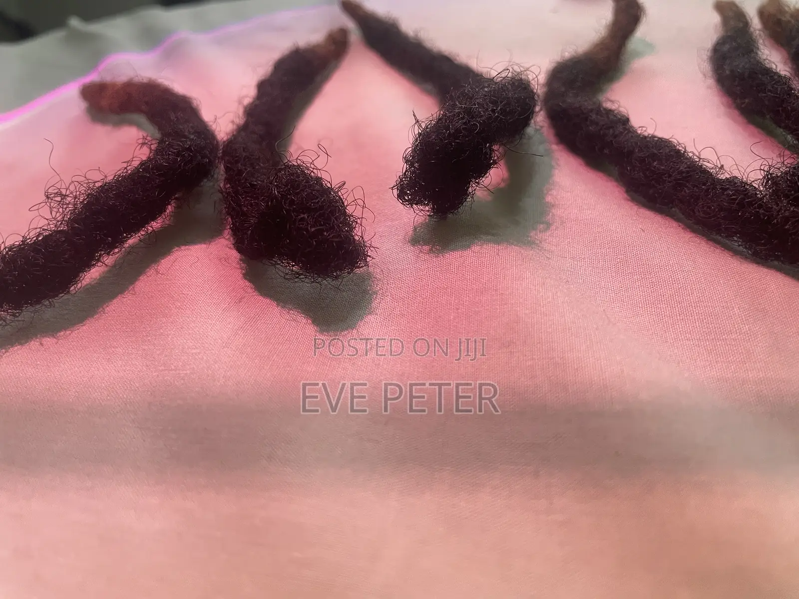 Premium 4c Dreadlocks With Highlighted Brown Tips - Ready To Install