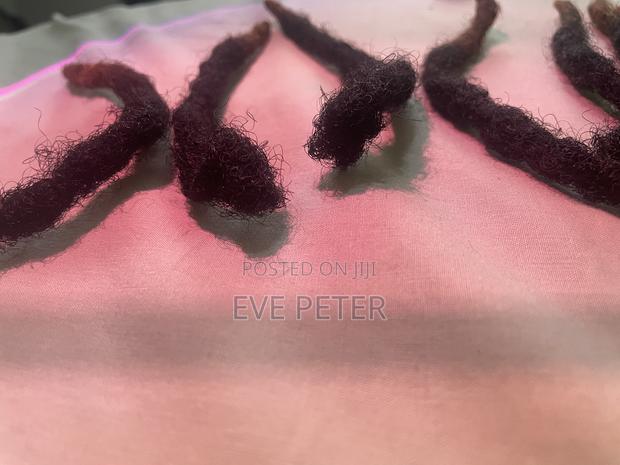 Premium 4c Dreadlocks With Highlighted Brown Tips - Ready To Install - thumbnail 13