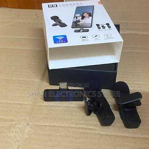 2mic +1 Rec Lavalier Type-C Dual Wireless Microphone With Selfie Stick - main view