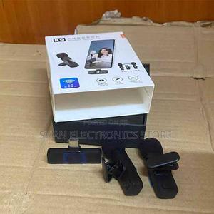 Black Lavalier Microphone Wireless Lapel Microphone Lavalier Mic - main view