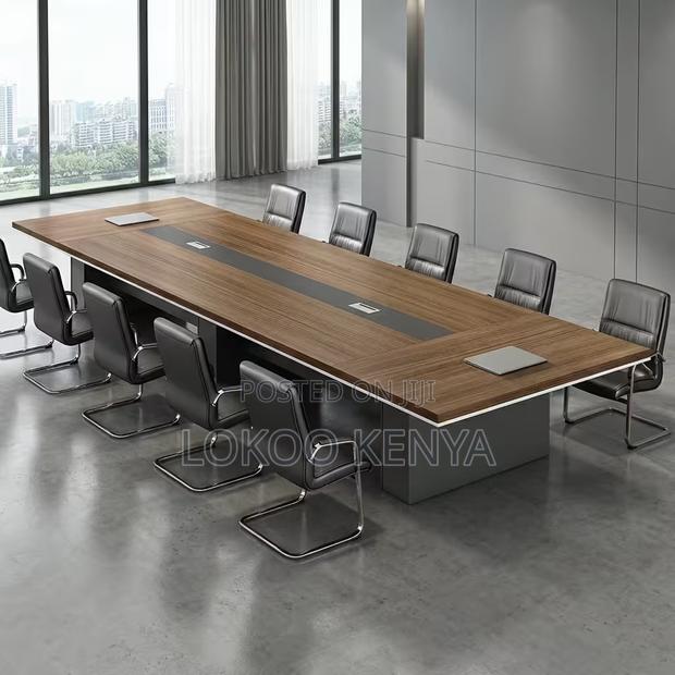 Boardroom Table; 3 M Executive Imported Office Boardroom Table - thumbnail 3