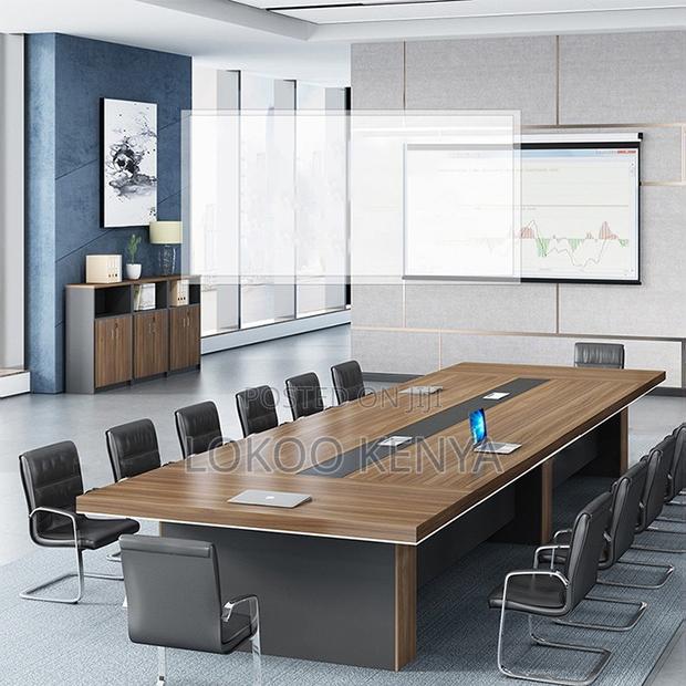 Boardroom Table; 3 M Executive Imported Office Boardroom Table - thumbnail 8