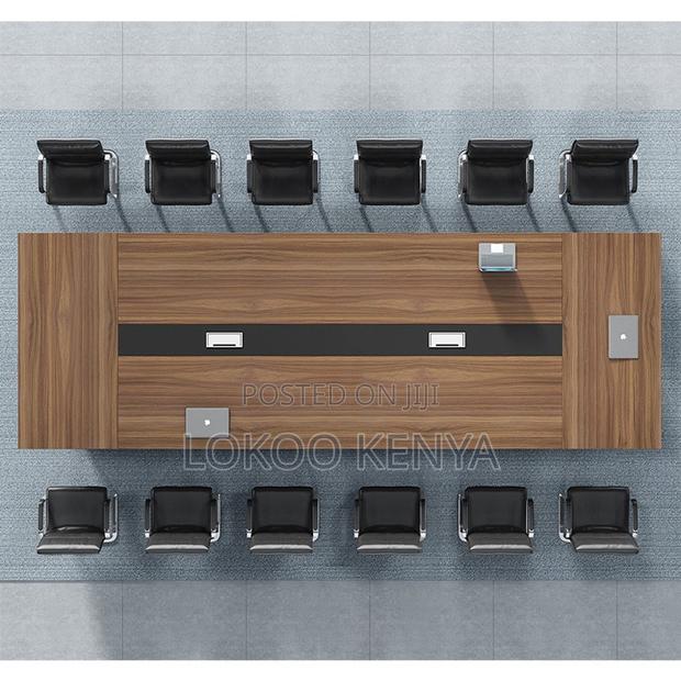 Boardroom Table; 3 M Executive Imported Office Boardroom Table - thumbnail 9
