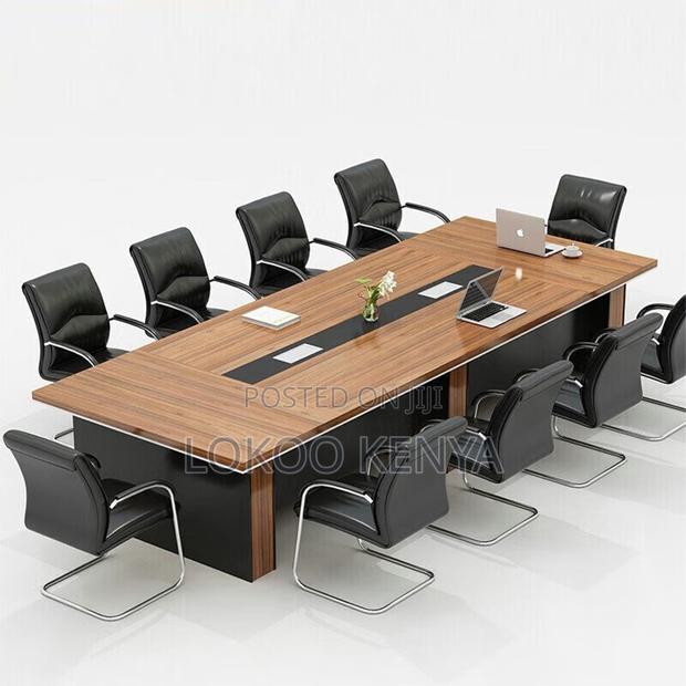 Boardroom Table; 3 M Executive Imported Office Boardroom Table - thumbnail 10