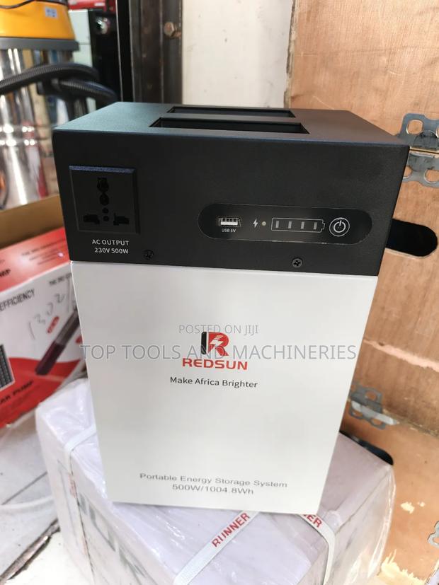 Redsun 500w/1004.8kw Portable Power Backup System - main view