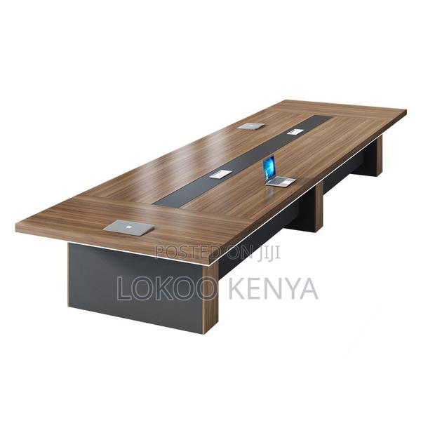 Boardroom Table; 3 M Executive Imported Office Boardroom Table - thumbnail 12