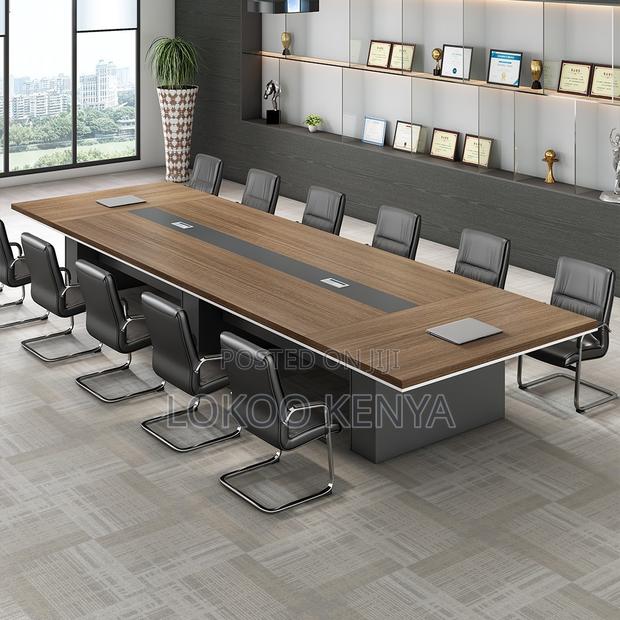 Boardroom Table; 3 M Executive Imported Office Boardroom Table - thumbnail 14