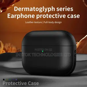 Apple Airpods Pro 3 Pu Leather Case With Lanyard
