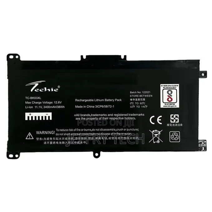 Battery for Hp Bk03xl – HSTNN-Lb7s, Pavilion X360 14-Ba000nb Laptops