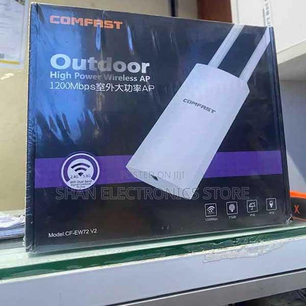 High-Power Long-Range Wireless Comfast Ew72 Wifi Extender - main view