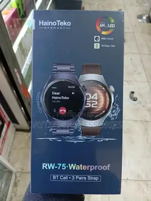 Hainoteko Rw-75 Waterproof – Smart Watch Bluetooth Avec Ecran Amoled