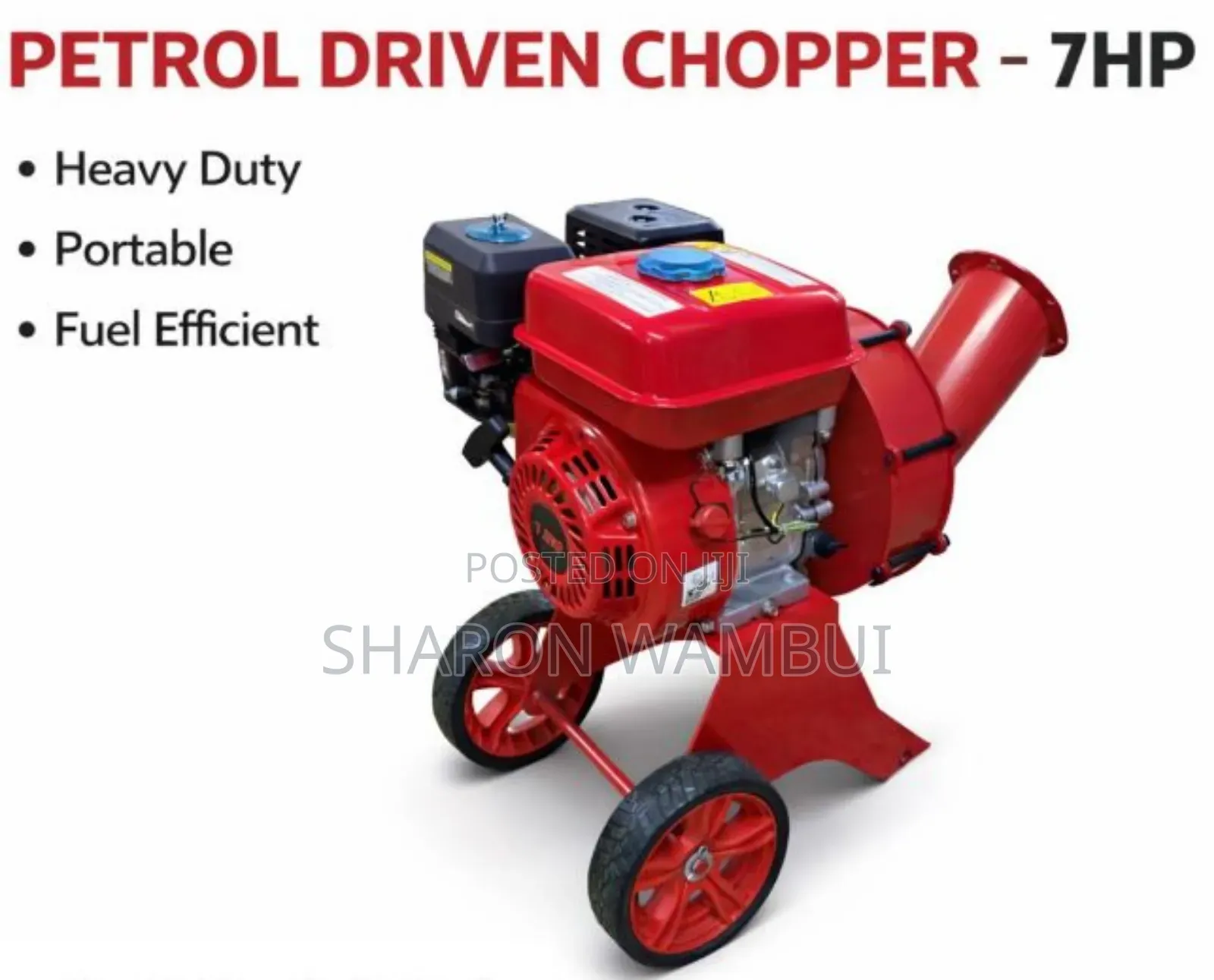 New 7hp Petrol Driven Chopper/7hp Petrol Driven Chopper