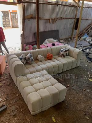 Modern 3 Seater L Shape Sofas - main view