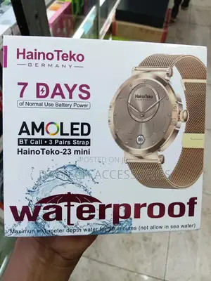 Hainoteko-23 Mini. Waterproof Smart Watch Bt Call+ 3 Pairs Strap