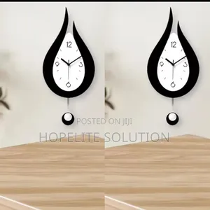 U-Shaped Wall Clock