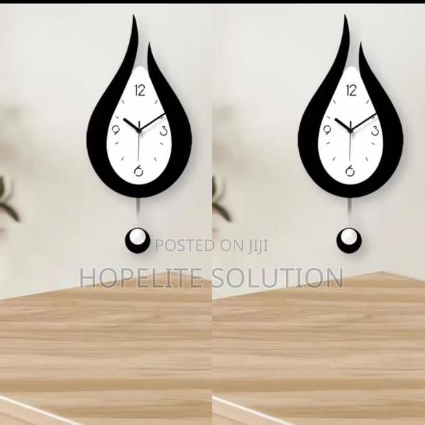 U-Shaped Wall Clock - main view