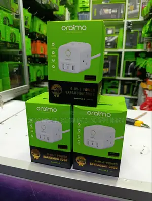 Oraimo Powerhub C 6-in-1 Power Expansion Cube