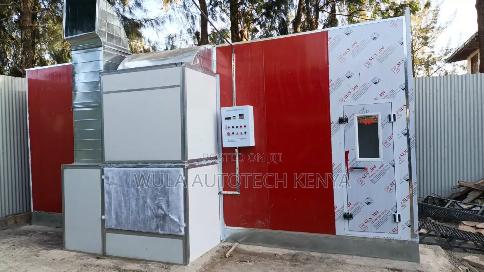 Heavy Duty High Quality Spray Booth Power Machine Sunshine Italy
