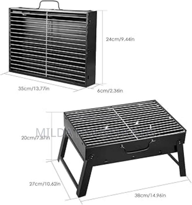 Foldable Portable Barbecue Charcoal - thumbnail 3