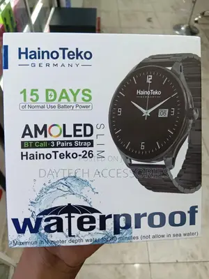 Hainoteko-26 Is a Waterproof Smartwatch Battery Life of Up to 15 Days
