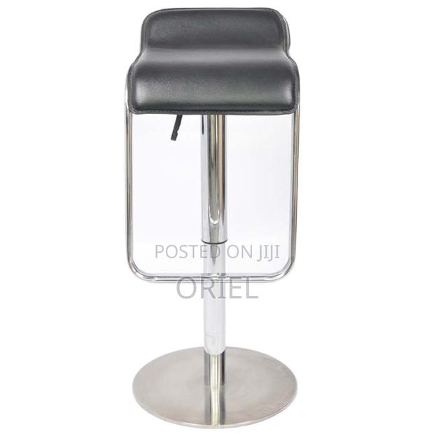 Modern Counter Barstool : Adjustable Height Aluminium Frame Barstool - thumbnail 2