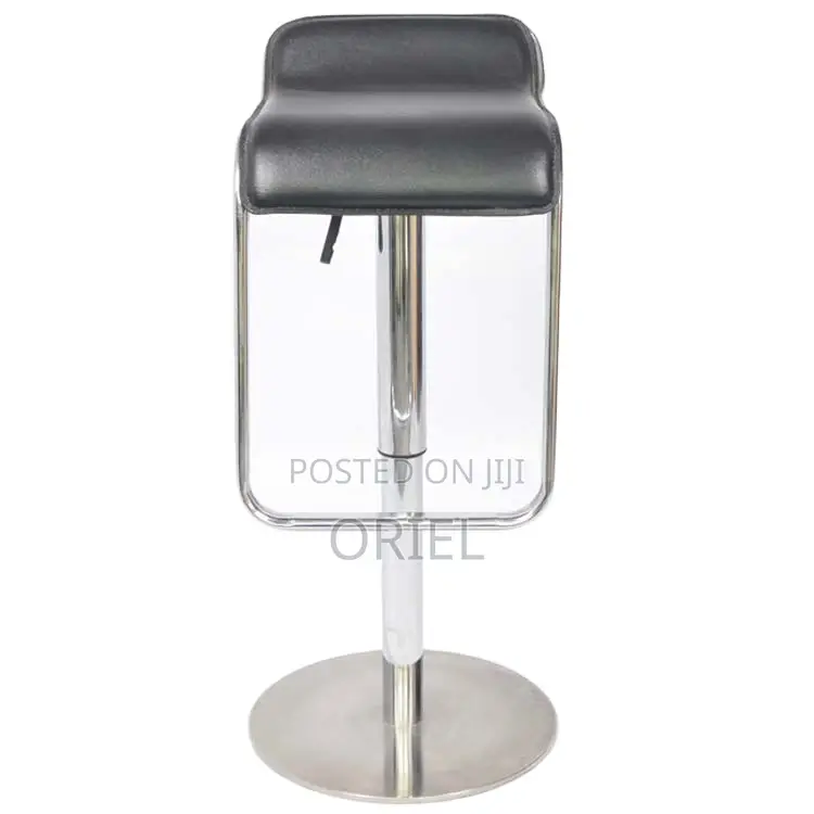 Modern Counter Barstool : Adjustable Height Aluminium Frame Barstool