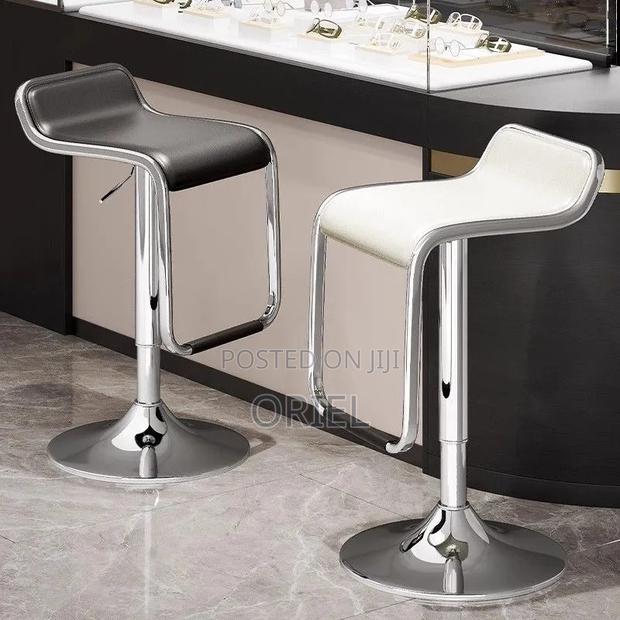 Modern Counter Barstool : Adjustable Height Aluminium Frame Barstool - thumbnail 5