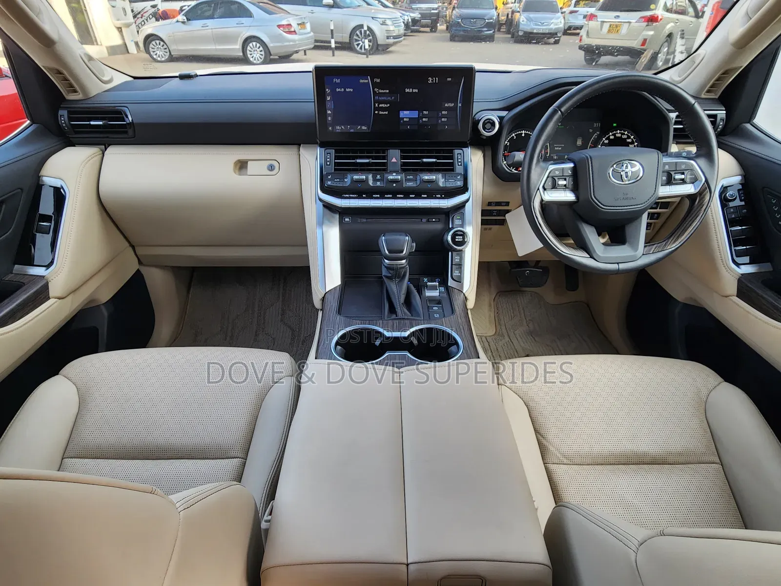 New Toyota Land Cruiser LC300 2023 White
