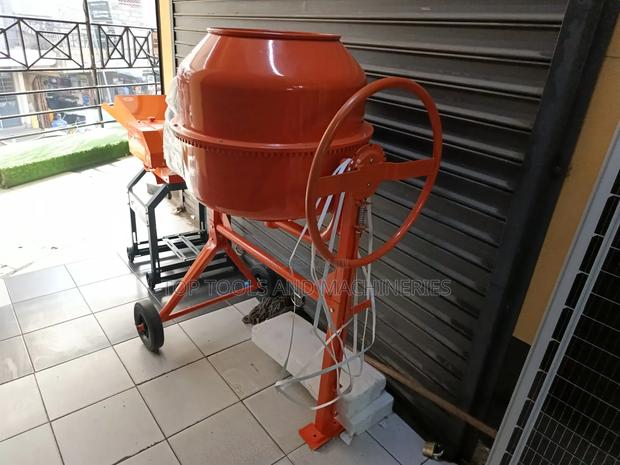 200 Litres Toller Electric Construction Concrete Mixer With Wheels