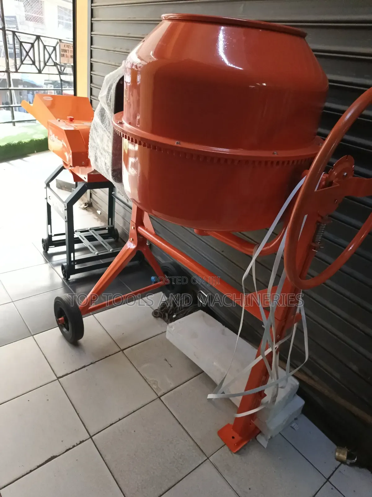 200 Litres Toller Electric Construction Concrete Mixer With Wheels