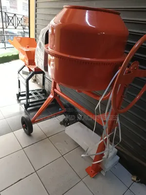 200 Litres Toller Electric Construction Concrete Mixer With Wheels