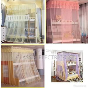 *Double Decker Nets* Colours: Purple, Pink White, Cream. - main view