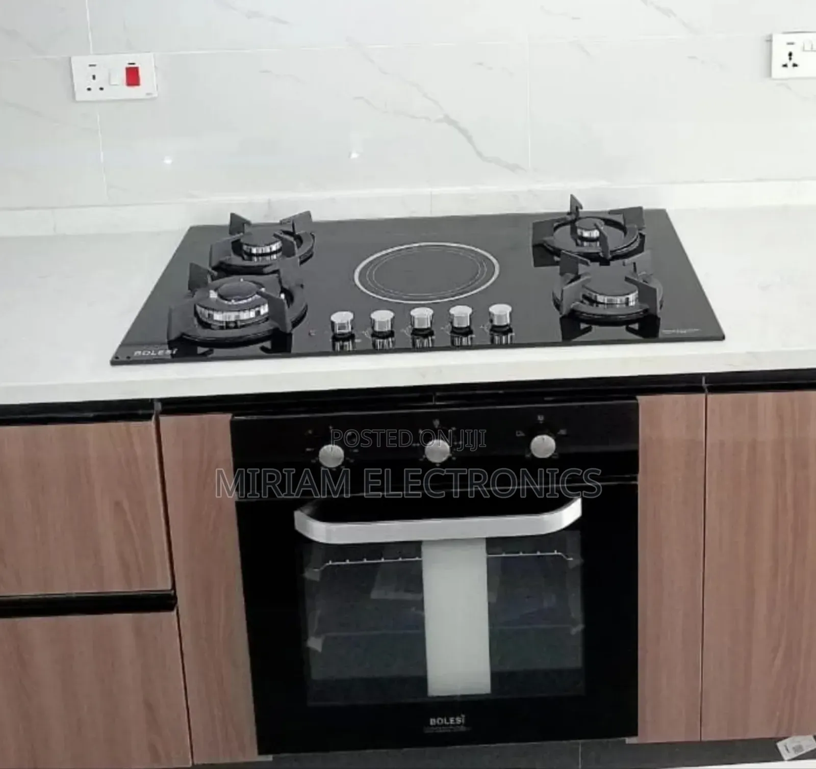 Bolesi 4gas and 1 Electric Burner 90cm Hob