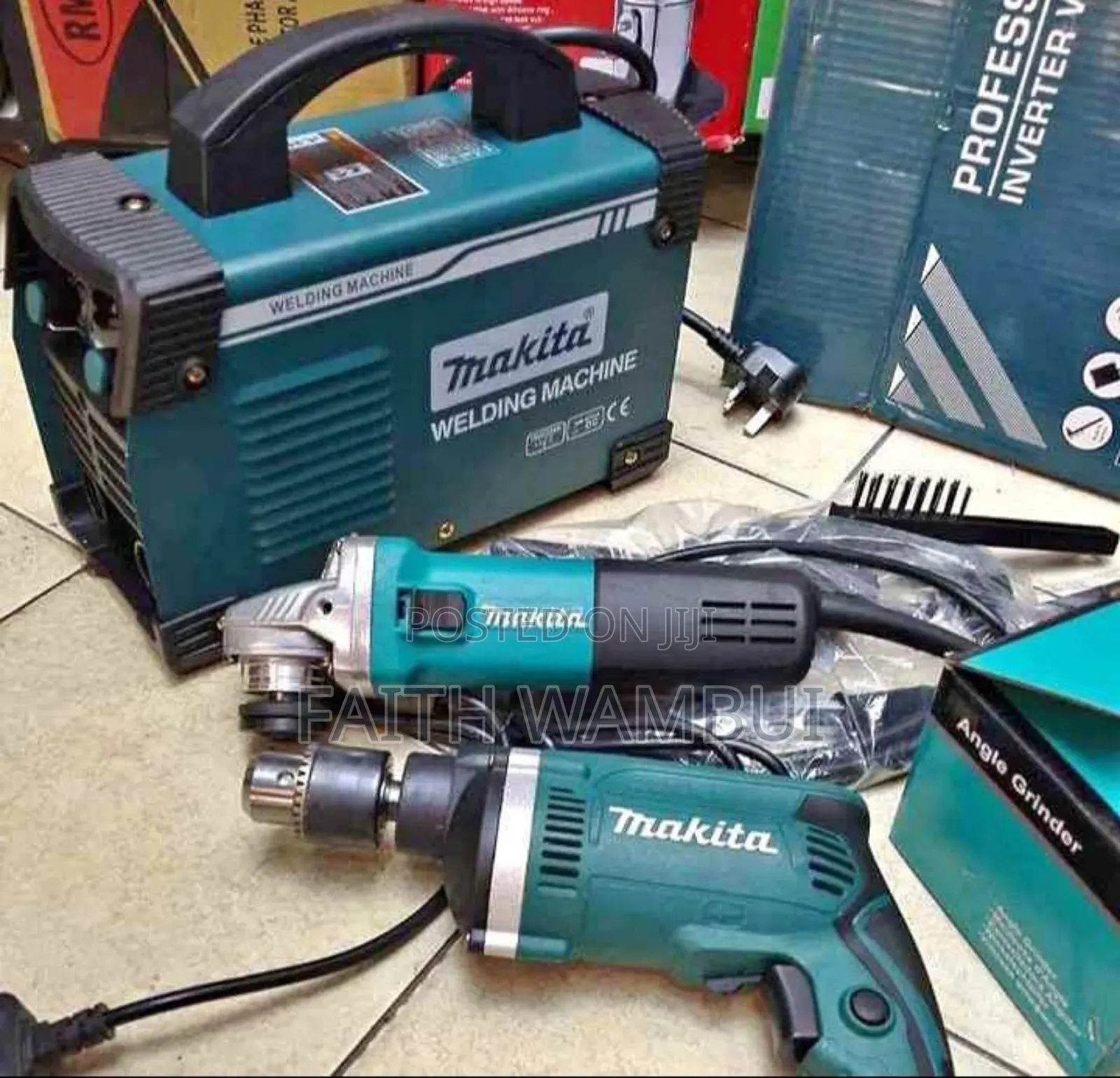 Makita Welding Machine, Drill, Grinder /Makita Comb Machines