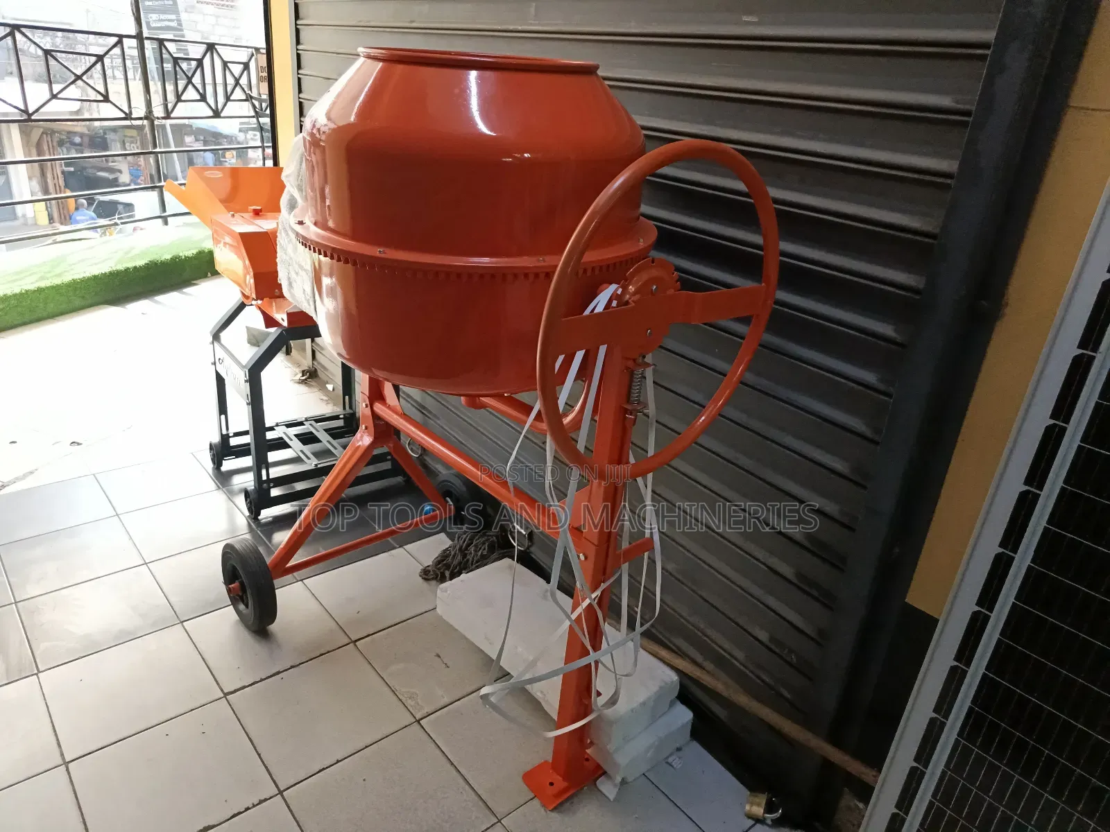 200 Litres Toller Electric Construction Concrete Mixer With Wheels