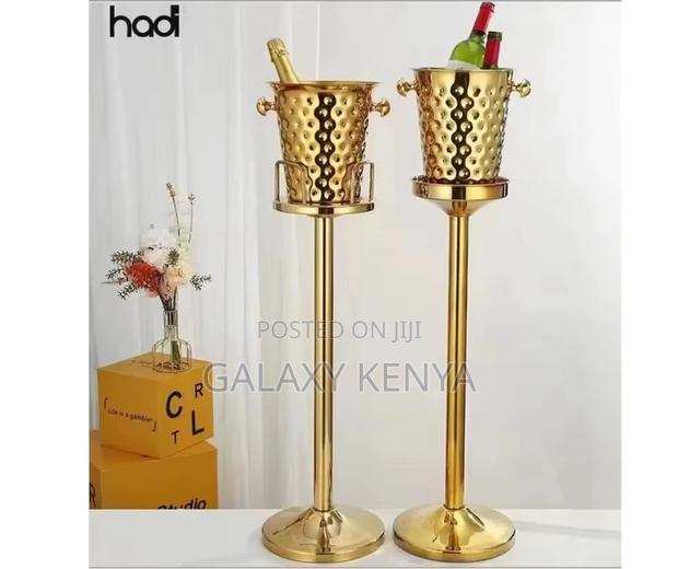 Luxury Champagne / Wine / Beer Ice Bucket Stand