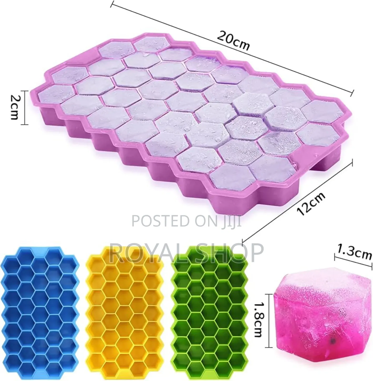 Silicone Ice Cube Maker 37 Grid