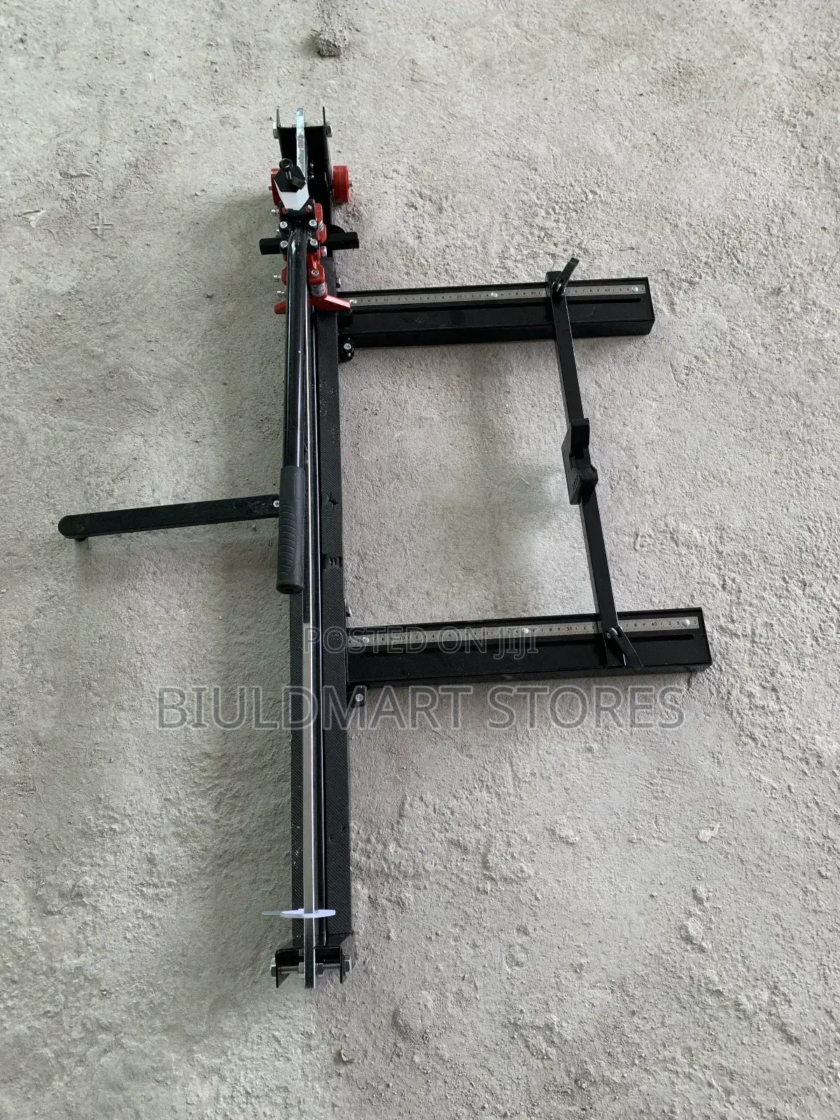 Heavy Structure Tile Cutter With Adjustable Side Supports