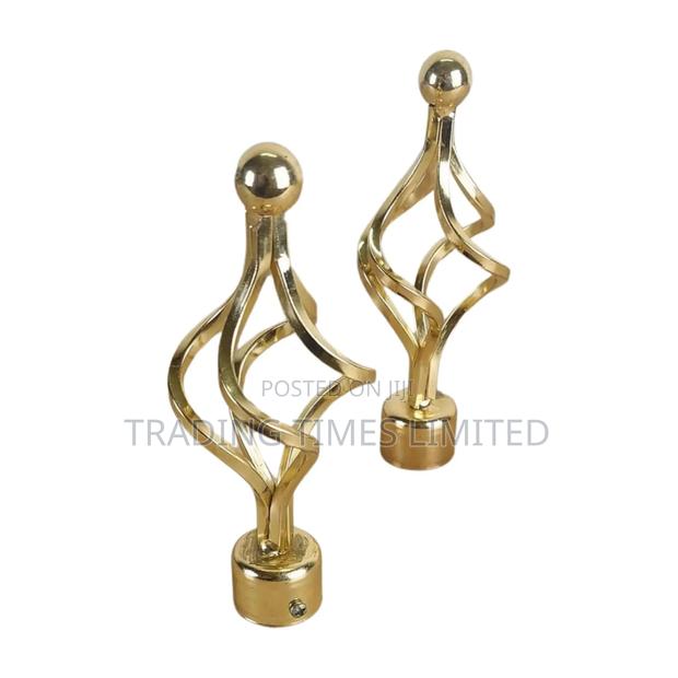 Decorative Golden Curtain Flower End
K - main view